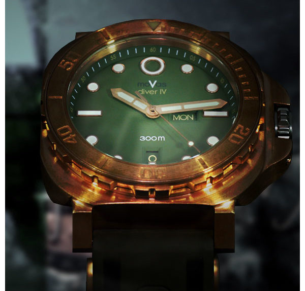 bronze dive watch